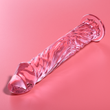 Modell 12 Dildo Borosilikatglas Rosa 17 cm -O- 3,5 cm von Nebula Series By Ibiza | Fesselliebe.de