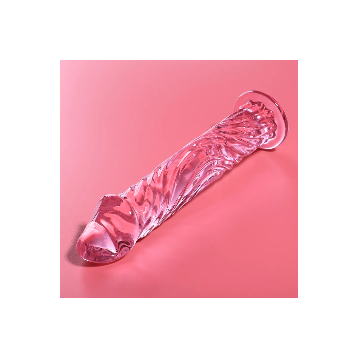 Modell 12 Dildo Borosilikatglas Rosa 17 cm -O- 3,5 cm von Nebula Series By Ibiza | Fesselliebe.de
