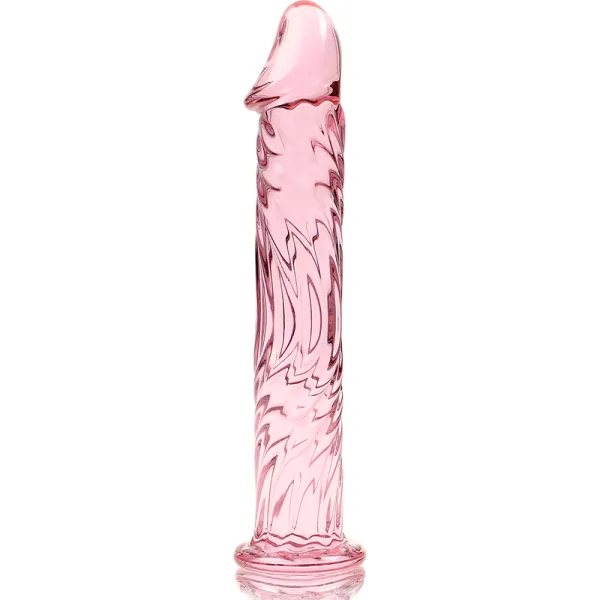 Modell 12 Dildo Borosilikatglas Rosa 17 cm -O- 3,5 cm von Nebula Series By Ibiza | Fesselliebe.de