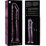 Modell 12 Dildo Borosilikatglas Rosa 17 cm -O- 3,5 cm von Nebula Series By Ibiza | Fesselliebe.de