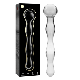 Modell 13 Dildo Borosilikatglas Klar 18 cm -O- 3,5 cm von Nebula Series By Ibiza | Fesselliebe.de