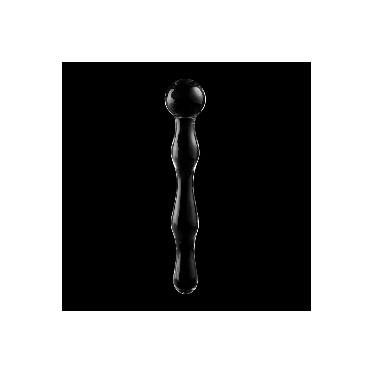 Modell 13 Dildo Borosilikatglas Klar 18 cm -O- 3,5 cm von Nebula Series By Ibiza | Fesselliebe.de