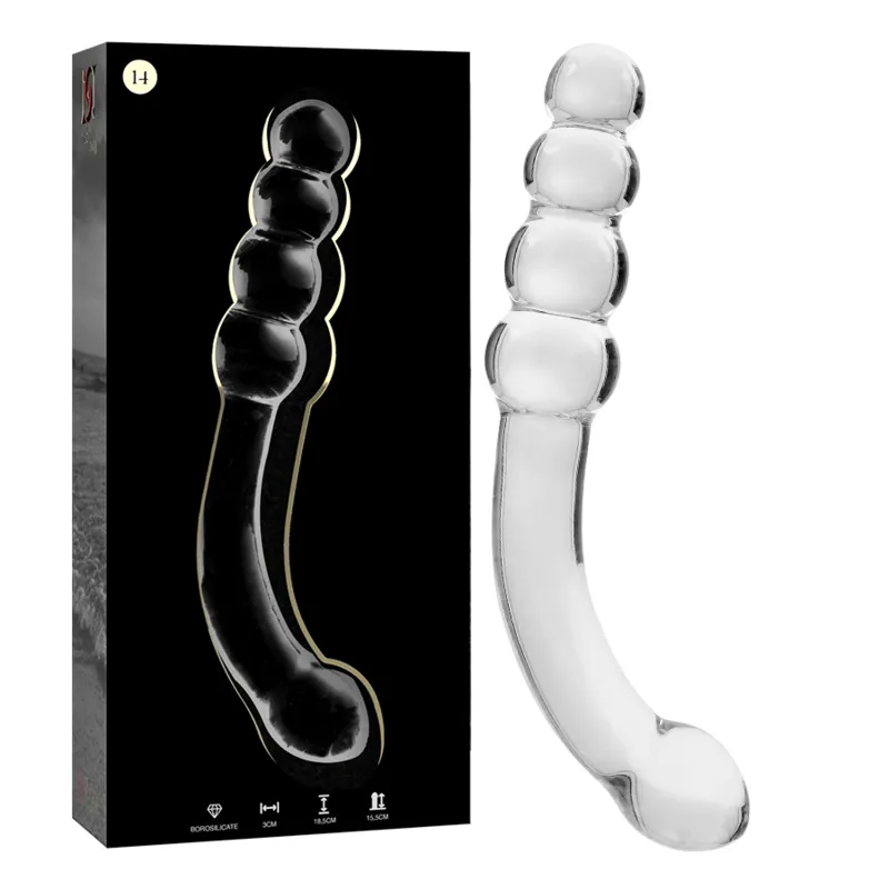 Modell 14 Dildo Borosilikatglas Klar 18,5 cm -O- 3 cm von Nebula Series By Ibiza | Fesselliebe.de
