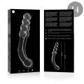 Modell 14 Dildo Borosilikatglas Klar 18,5 cm -O- 3 cm von Nebula Series By Ibiza