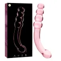 Modell 14 Dildo Borosilikatglas Rosa 18,5 cm -O- 3 cm von Nebula Series By Ibiza