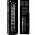 Modell 15 Dildo Borosilikatglas Klar 18,5 cm -O- 3 cm von Nebula Series By Ibiza