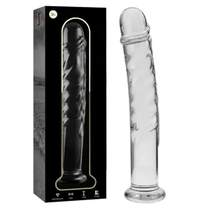 Modell 16 Dildo Borosilikatglas Klar 18,5 cm -O- 3 cm von Nebula Series By Ibiza | Fesselliebe.de