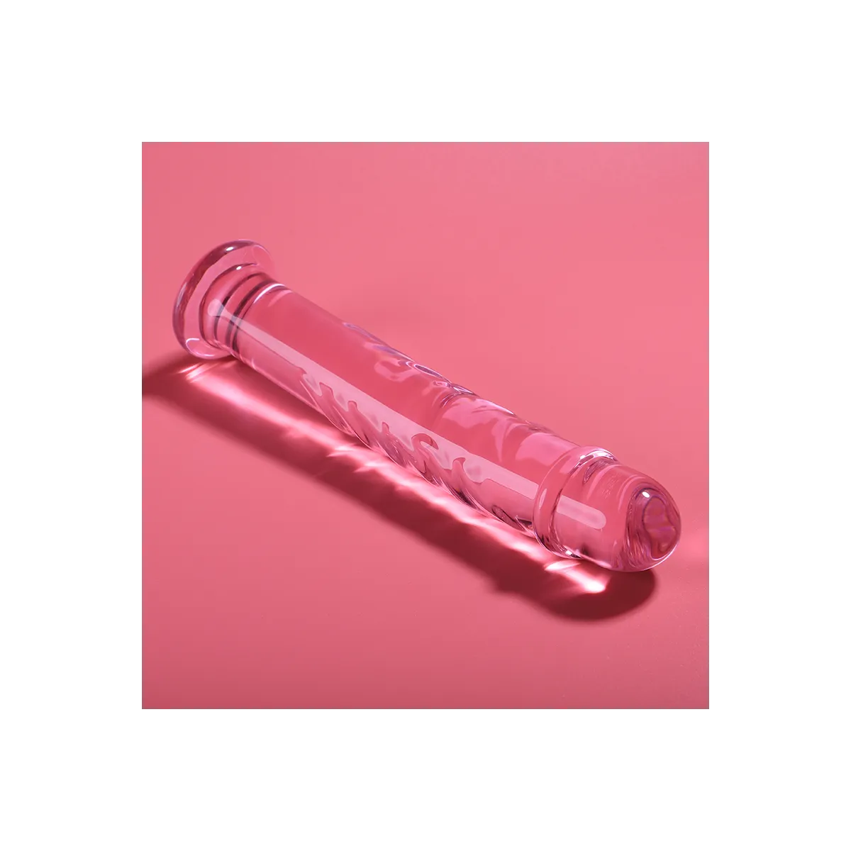 Modell 16 Dildo Borosilikatglas Rosa 18,5 cm -O- 3 cm von Nebula Series By Ibiza | Fesselliebe.de