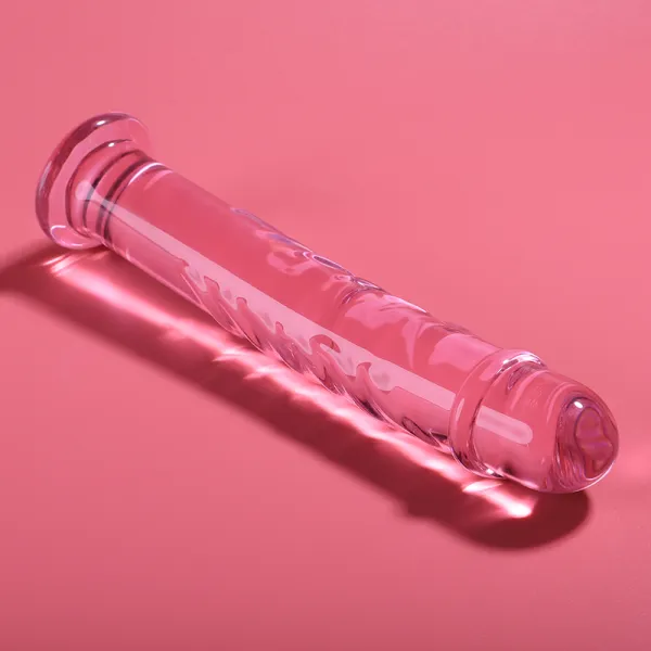 Modell 16 Dildo Borosilikatglas Rosa 18,5 cm -O- 3 cm von Nebula Series By Ibiza | Fesselliebe.de