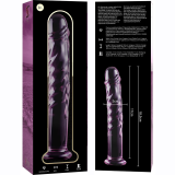 Modell 16 Dildo Borosilikatglas Rosa 18,5 cm -O- 3 cm von Nebula Series By Ibiza | Fesselliebe.de