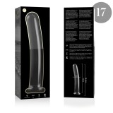 Modell 17 Dildo Borosilikatglas Klar 18,5 cm -O- 3 cm von Nebula Series By Ibiza | Fesselliebe.de