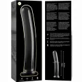 Modell 17 Dildo Borosilikatglas Klar 18,5 cm -O- 3 cm von Nebula Series By Ibiza