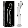 Modell 18 Dildo Borosilikatglas Klar 18,5 cm -O- 3,5 cm von Nebula Series By Ibiza