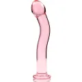 Modell 18 Dildo Borosilikatglas Rosa 18,5 cm -O- 3,5 cm von Nebula Series By Ibiza