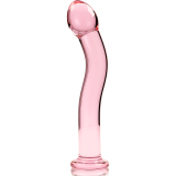 Modell 18 Dildo Borosilikatglas Rosa 18,5 cm -O- 3,5 cm von Nebula Series By Ibiza | Fesselliebe.de