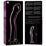 Modell 18 Dildo Borosilikatglas Rosa 18,5 cm -O- 3,5 cm von Nebula Series By Ibiza | Fesselliebe.de