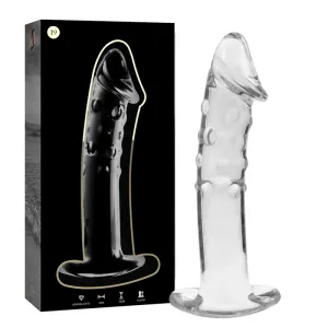 Modell 19 Dildo Borosilikatglas Klar 18,5 cm -O- 4 cm von Nebula Series By Ibiza | Fesselliebe.de