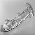 Modell 19 Dildo Borosilikatglas Klar 18,5 cm -O- 4 cm von Nebula Series By Ibiza
