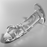 Modell 19 Dildo Borosilikatglas Klar 18,5 cm -O- 4 cm von Nebula Series By Ibiza | Fesselliebe.de