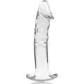 Modell 19 Dildo Borosilikatglas Klar 18,5 cm -O- 4 cm von Nebula Series By Ibiza