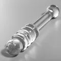 Modell 20 Dildo Borosilikatglas Klar 20,5 cm -O- 3 cm von Nebula Series By Ibiza