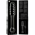 Modell 20 Dildo Borosilikatglas Klar 20,5 cm -O- 3 cm von Nebula Series By Ibiza