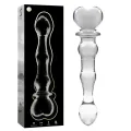 Modell 21 Dildo Borosilikatglas Klar 20,5 cm -O- 3,5 cm von Nebula Series By Ibiza