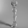 Modell 21 Dildo Borosilikatglas Klar 20,5 cm -O- 3,5 cm von Nebula Series By Ibiza