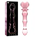 Modell 21 Dildo Borosilikatglas Rosa 20,5 cm -O- 3,5 cm von Nebula Series By Ibiza