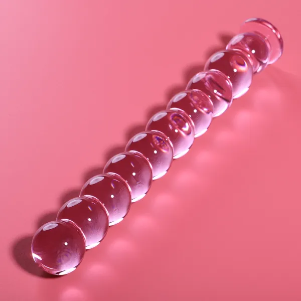 Modell 22 Dildo Borosilikatglas Rosa 21,5 cm -O- 2,5 cm von Nebula Series By Ibiza | Fesselliebe.de