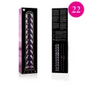 Modell 22 Dildo Borosilikatglas Rosa 21,5 cm -O- 2,5 cm von Nebula Series By Ibiza