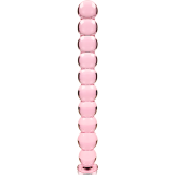 Modell 22 Dildo Borosilikatglas Rosa 21,5 cm -O- 2,5 cm von Nebula Series By Ibiza | Fesselliebe.de