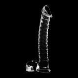 Modell 23 Dildo Borosilikatglas Klar 21,5 cm -O- 4 cm von Nebula Series By Ibiza | Fesselliebe.de