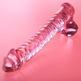 Modell 23 Dildo Borosilikatglas Rosa 21,5 cm -O- 4 cm von Nebula Series By Ibiza | Fesselliebe.de