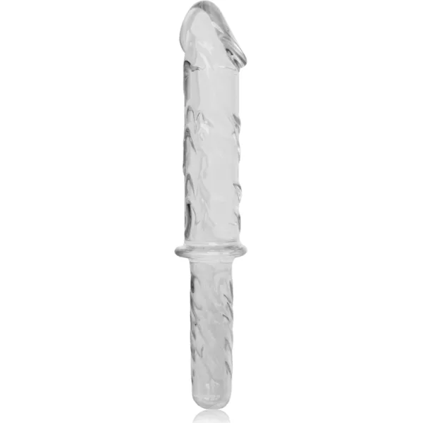 Modell 24 Dildo Borosilikatglas Klar 28,5 cm -O- 5 cm von Nebula Series By Ibiza | Fesselliebe.de