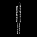 Modell 24 Dildo Borosilikatglas Klar 28,5 cm -O- 5 cm von Nebula Series By Ibiza | Fesselliebe.de