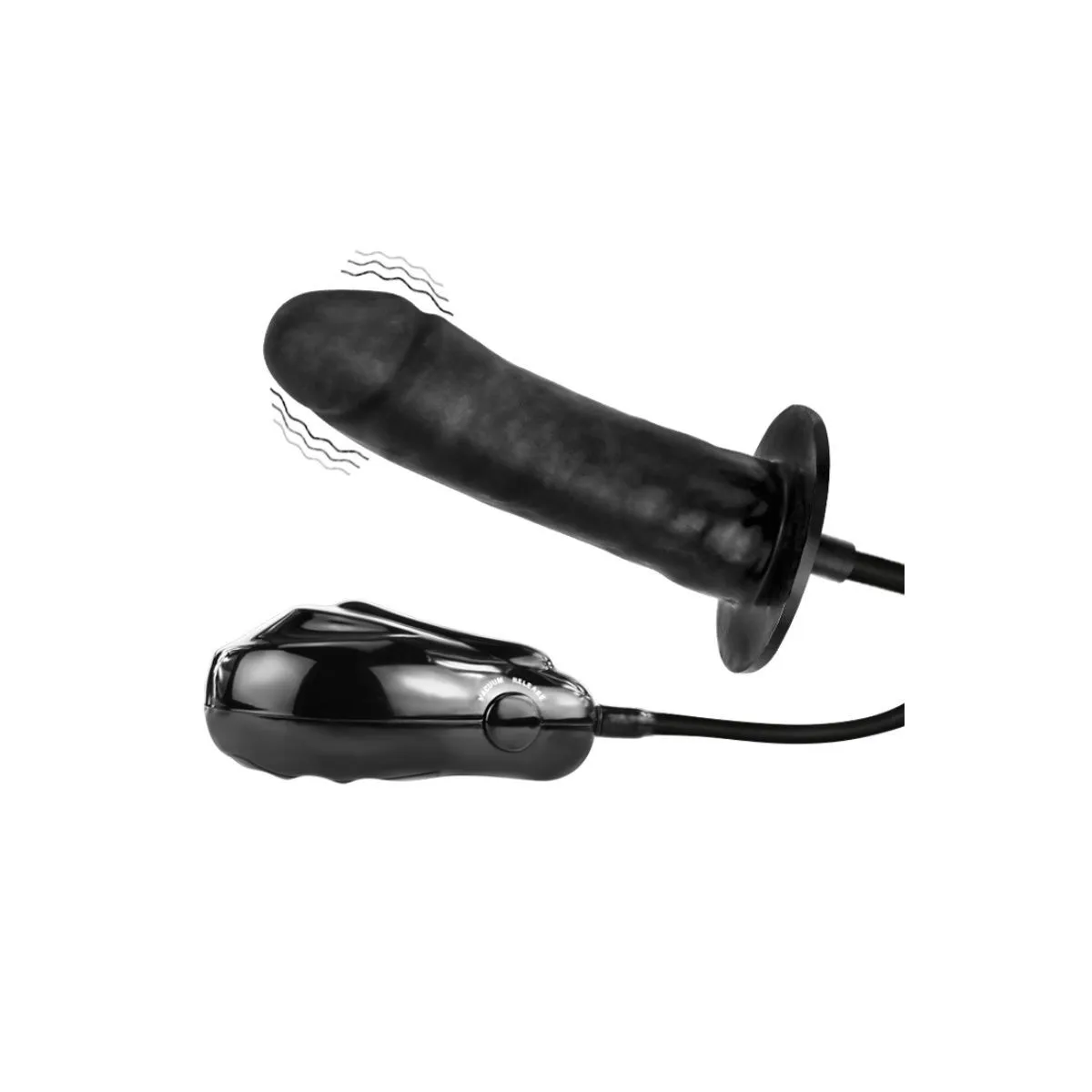 Bigger Joy aufblasbarer Dildo mit Vibration 16 cm von Baile Stimulating | Fesselliebe.de