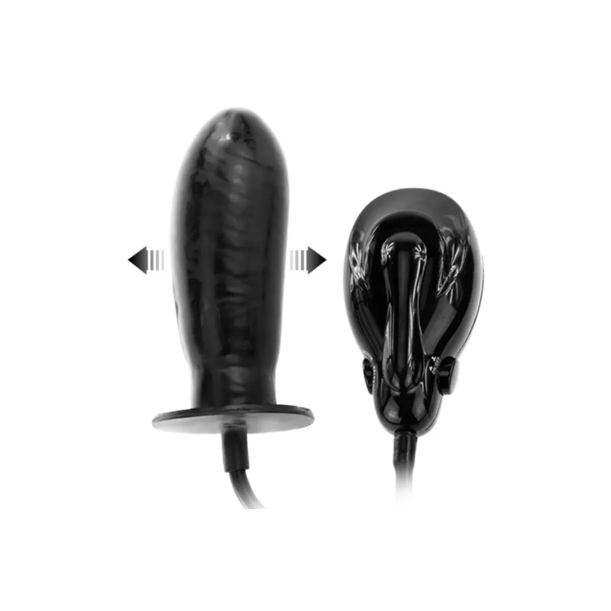 Bigger Joy aufblasbarer Dildo mit Vibration 16 cm von Baile Stimulating | Fesselliebe.de