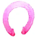 Rosa Doppeldong 44,5 cm von Baile Anal