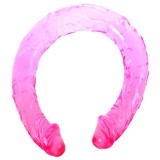 Rosa Doppeldong 44,5 cm von Baile Anal | Fesselliebe.de