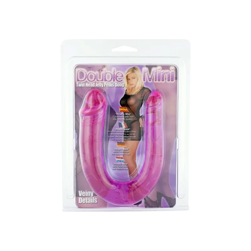 Penis mit Zwei Flexiblen Jelly-Köpfen von Seven Creations | Fesselliebe.de