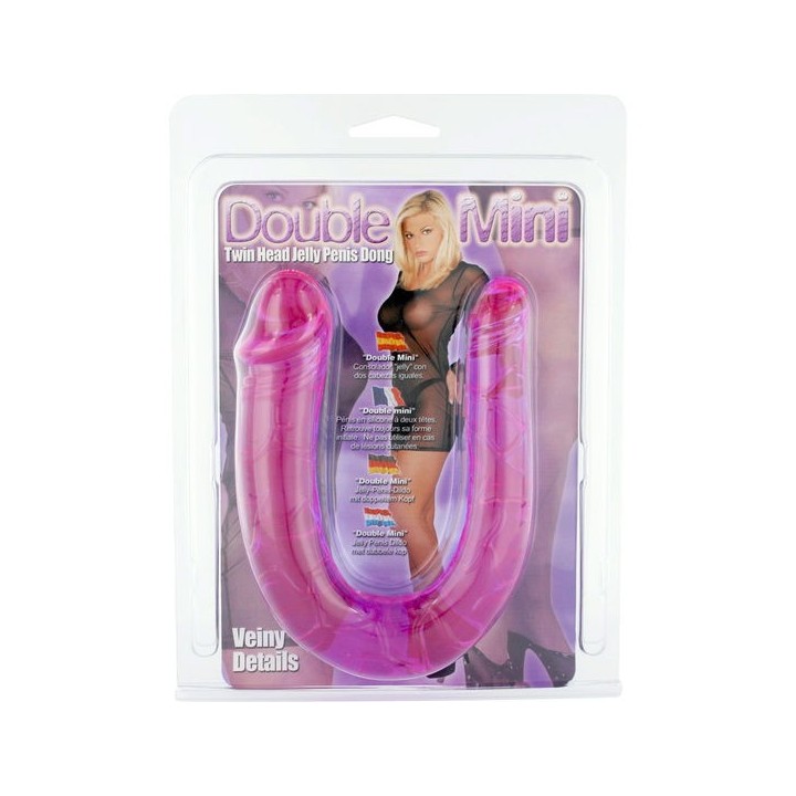 Penis mit Zwei Flexiblen Jelly-Köpfen von Seven Creations | Fesselliebe.de