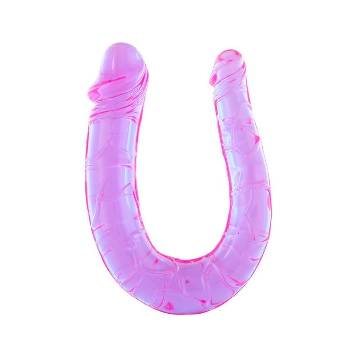 Penis mit Zwei Flexiblen Jelly-Köpfen von Seven Creations | Fesselliebe.de