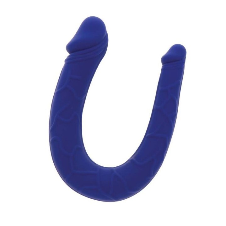 Realistischer Mini-Doppeldong Blau von Get Real | Fesselliebe.de
