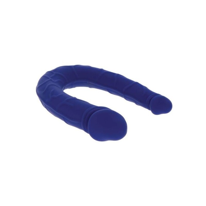 Realistischer Mini-Doppeldong Blau von Get Real | Fesselliebe.de