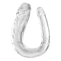 Double Trouble Doppeldildo 44 cm Klar von King Cock