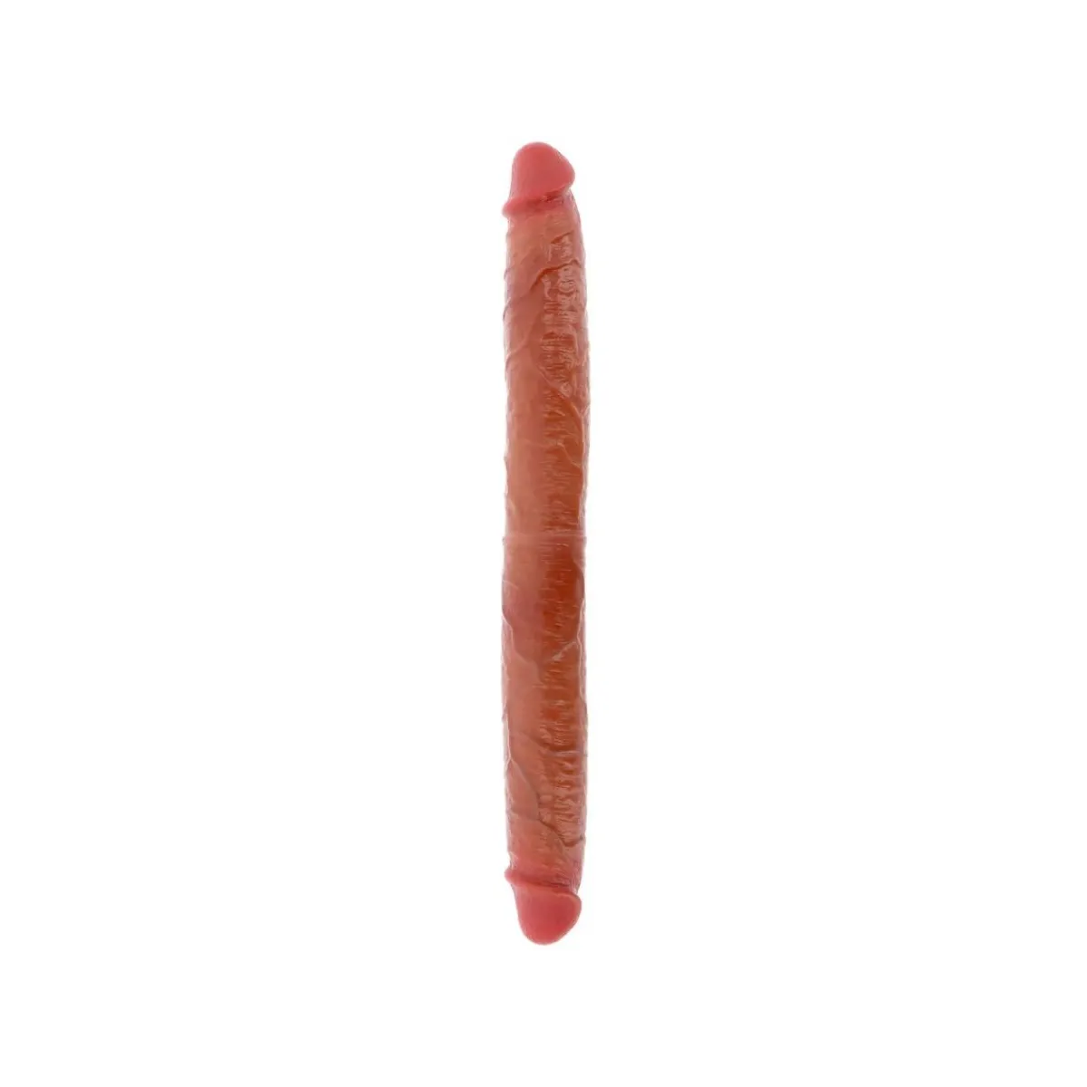 Doppelendes Silikon-Dildo Karamell 46 cm von Get Real | Fesselliebe.de