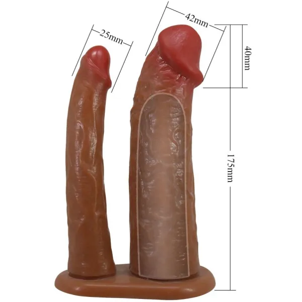 Keaven Harness Slip Universal & Komfortabel Doppeldildo von Pretty Love | Fesselliebe.de