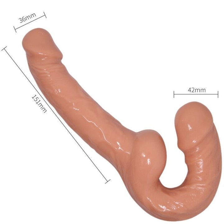 Ultra Leidenschaftlicher Gurtdildo mit Gurt ohne Unterstützung von Baile Harness Collection | Fesselliebe.de