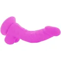 Flexibler Vibrierender Dildo Lila 21,5 cm -O- 4,5 cm von Diversia